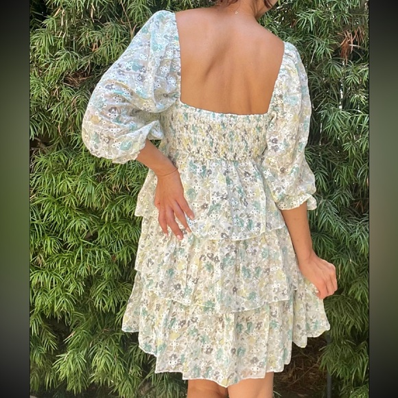 Storia Floral babydoll dress - Picture 4 of 5